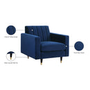  Manufacturer Color_Navy -- Lola Navy Velvet Upholstered Chair IMAGE 6