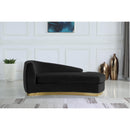  Manufacturer Color_Black -- Meridian Julian Fabric Chaise IMAGE 2