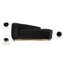  Manufacturer Color_Black -- Meridian Julian Fabric Chaise IMAGE 6