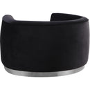  Manufacturer Color_Black -- Meridian Julian Stationary Fabric Chair IMAGE 3