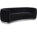  Manufacturer Color_Black -- Meridian Julian Stationary Fabric Sofa IMAGE 1