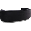  Manufacturer Color_Black -- Meridian Julian Stationary Fabric Sofa IMAGE 3