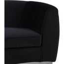  Manufacturer Color_Black -- Meridian Julian Stationary Fabric Sofa IMAGE 5