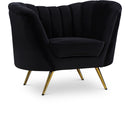  Manufacturer Color_Black -- Meridian Margo Stationary Fabric Chair IMAGE 1