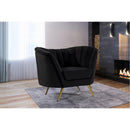  Manufacturer Color_Black -- Meridian Margo Stationary Fabric Chair IMAGE 2