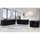  Manufacturer Color_Black -- Meridian Margo Stationary Fabric Chair IMAGE 5