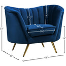  Manufacturer Color_Navy -- Margo Navy Velvet Upholstered Chair IMAGE 6
