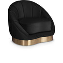  Manufacturer Color_Black -- Meridian Shelly Stationary Fabric Chair IMAGE 1