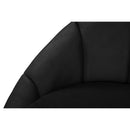  Manufacturer Color_Black -- Meridian Shelly Stationary Fabric Chair IMAGE 6