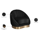 Manufacturer Color_Black -- Meridian Shelly Stationary Fabric Chair IMAGE 9
