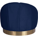  Manufacturer Color_Navy -- Shelly Navy Velvet Upholstered Chair IMAGE 3