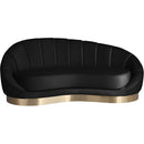  Manufacturer Color_Black -- Meridian Shelly Fabric Chaise IMAGE 5