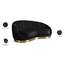  Manufacturer Color_Black -- Meridian Shelly Fabric Chaise IMAGE 9