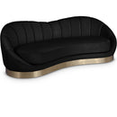  Manufacturer Color_Black -- Meridian Shelly Stationary Fabric Sofa IMAGE 1