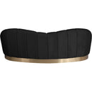  Manufacturer Color_Black -- Meridian Shelly Stationary Fabric Sofa IMAGE 3