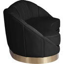  Manufacturer Color_Black -- Meridian Shelly Stationary Fabric Sofa IMAGE 4