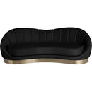  Manufacturer Color_Black -- Meridian Shelly Stationary Fabric Sofa IMAGE 5