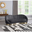  Manufacturer Color_Grey -- Shelly 91.5" Grey Velvet Upholstered Sofa IMAGE 2