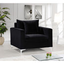  Manufacturer Color_Black -- Meridian Naomi Stationary Fabric Chair IMAGE 4