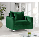  Manufacturer Color_Green -- Naomi Green Velvet Upholstered Chair IMAGE 4