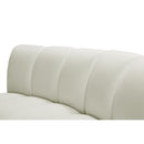  Manufacturer Color_Cream -- Infinity 178" Cream Velvet Upholstered 10 pc Modular Sectional IMAGE 8