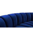  Manufacturer Color_Navy -- Infinity 178" Navy Velvet Upholstered 10 pc Modular Sectional IMAGE 8