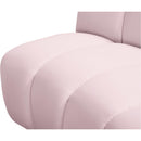  Manufacturer Color_Pink -- Infinity 178" Pink Velvet Upholstered 10 pc Modular Sectional IMAGE 6