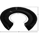 Meridian Infinity Black Velvet 11 pc Modular Sectional IMAGE 10