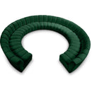  Manufacturer Color_Green -- Infinity 178" Green Velvet Upholstered 11 pc Modular Sectional IMAGE 1
