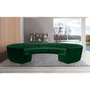  Manufacturer Color_Green -- Infinity 178" Green Velvet Upholstered 11 pc Modular Sectional IMAGE 2