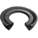  Manufacturer Color_Grey -- Infinity 178" Grey Velvet Upholstered 11 pc Modular Sectional IMAGE 1