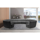  Manufacturer Color_Grey -- Infinity 178" Grey Velvet Upholstered 11 pc Modular Sectional IMAGE 2