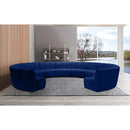  Manufacturer Color_Navy -- Infinity 178" Navy Velvet Upholstered 11 pc Modular Sectional IMAGE 2