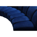  Manufacturer Color_Navy -- Infinity 178" Navy Velvet Upholstered 11 pc Modular Sectional IMAGE 8