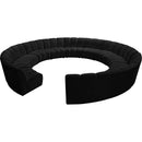 Manufacturer Color_Black -- Meridian Infinity Fabric 12 pc Sectional IMAGE 3