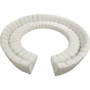 Meridian Infinity Fabric 12 pc Sectional 638Cream-12PC IMAGE 1