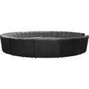  Manufacturer Color_Grey -- Infinity 178" Grey Velvet Upholstered 12 pc Modular Sectional IMAGE 4