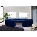  Manufacturer Color_Navy -- Infinity 178" Navy Velvet Upholstered 12 pc Modular Sectional IMAGE 2