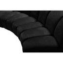  Manufacturer Color_Black -- Meridian Infinity Fabric 6 pc Sectional IMAGE 11