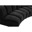  Manufacturer Color_Black -- Meridian Infinity Fabric 8 pc Sectional IMAGE 10