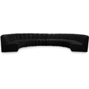  Manufacturer Color_Black -- Meridian Infinity Fabric 8 pc Sectional IMAGE 1
