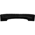Meridian Infinity Fabric 8 pc Sectional 638Black-8PC IMAGE 1