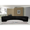  Manufacturer Color_Black -- Meridian Infinity Fabric 8 pc Sectional IMAGE 2