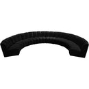  Manufacturer Color_Black -- Meridian Infinity Fabric 8 pc Sectional IMAGE 5