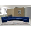  Manufacturer Color_Navy -- Infinity 178" Navy Velvet Upholstered 8 pc Modular Sectional IMAGE 2