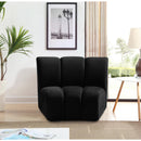 Manufacturer Color_Black -- Meridian Infinity Stationary Fabric Chair IMAGE 2