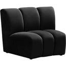  Manufacturer Color_Black -- Meridian Infinity Stationary Fabric Chair IMAGE 3