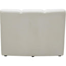  Manufacturer Color_Cream -- Infinity Cream Velvet Upholstered Modular Chair IMAGE 4