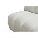  Manufacturer Color_Cream -- Infinity Cream Velvet Upholstered Modular Chair IMAGE 5