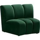 Meridian Infinity Stationary Fabric Chair 638Green-C IMAGE 1